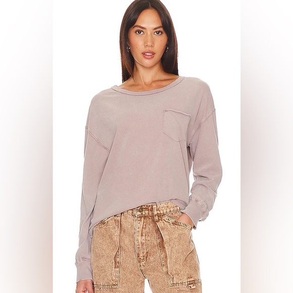 FREE PEOPLE x We The Free Fade Into You Tee in Ethera - Picture 1 of 12